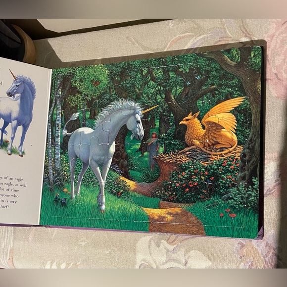 Jigsaw Puzzle Book & TY Dragon 🧩 - Picture 2 of 9